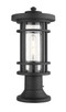 Z-Lite - 570PHM-553PM-BK - One Light Outdoor Pier Mounted Fixture - Jordan - Black