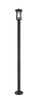 Z-Lite - 570PHM-567P-BK - One Light Outdoor Post Mounted Fixture - Jordan - Black
