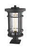 Jordan One Light Outdoor Pier Mounted Fixture (570PHXL-533PM-BK)