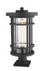 Jordan One Light Outdoor Pier Mounted Fixture (570PHXL-533PM-BK)