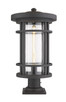 Z-Lite - 570PHXL-533PM-ORB - One Light Outdoor Pier Mounted Fixture - Jordan - Oil Rubbed Bronze