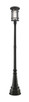 Z-Lite - 570PHXL-564P-ORB - One Light Outdoor Post Mounted Fixture - Jordan - Oil Rubbed Bronze