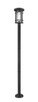 Z-Lite - 570PHXL-567P-BK - One Light Outdoor Post Mounted Fixture - Jordan - Black