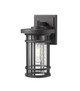 Jordan One Light Outdoor Wall Light (570S-BK)