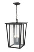 Seoul Three Light Outdoor Chain Mount Ceiling Fixture (571CHXL-BK)