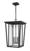 Seoul Three Light Outdoor Chain Mount Ceiling Fixture (571CHXL-BK)