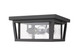 Seoul Three Light Outdoor Flush Mount (571F-ORB)