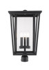 Z-Lite - 571PHXLR-BK - Three Light Outdoor Post Mount Fixture - Seoul - Black