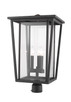 Seoul Three Light Outdoor Post Mount Fixture (571PHXLR-ORB)