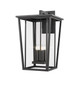 Z-Lite - 571XXL-BK - Four Light Outdoor Wall Light - Seoul - Black