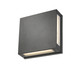 Quadrate LED Outdoor Wall Mount (572B-BK-LED)