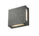 Quadrate LED Outdoor Wall Mount (572S-BK-LED)