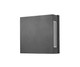 Quadrate LED Outdoor Wall Mount (572S-BK-LED)