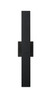 Edge LED Outdoor Wall Mount (576S-2-BK-LED)
