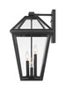 Talbot Three Light Outdoor Wall Light (579B-BK)