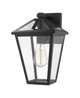 Talbot One Light Outdoor Wall Light (579M-BK)