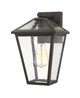 Z-Lite - 579M-ORB - One Light Outdoor Wall Light - Talbot - Oil Rubbed Bronze