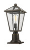 Talbot One Light Outdoor Pier Mounted Fixture (579PHMR-533PM-ORB)