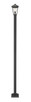 Talbot One Light Outdoor Post Mounted Fixture (579PHMS-536P-BK)