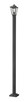 Talbot One Light Outdoor Post Mounted Fixture (579PHMS-536P-BK)