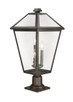 Talbot Three Light Outdoor Pier Mounted Fixture (579PHXLR-533PM-ORB)