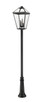 Z-Lite - 579PHXLXR-511P-BK - Four Light Outdoor Post Mounted Fixture - Talbot - Black