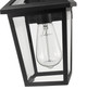 Talbot One Light Outdoor Wall Light (579S-BK)