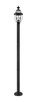 Z-Lite - 580PHM-567P-BK - Two Light Outdoor Post Mounted Fixture - Westover - Black