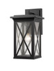 Z-Lite - 583B-BK - One Light Outdoor Wall Light - Brookside - Black
