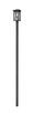 Z-Lite - 583PHBR-5009P120-BK - One Light Outdoor Post Mount Fixture - Brookside - Black