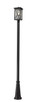 Z-Lite - 583PHBR-519P-BK - One Light Outdoor Post Mounted Fixture - Brookside - Black