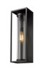 Z-Lite - 584B-BK - One Light Outdoor Wall Light - Dunbroch - Black