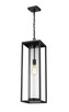 Z-Lite - 584CHB-BK - One Light Outdoor Chain Mount Ceiling Fixture - Dunbroch - Black