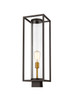 Z-Lite - 584PHBS-DBZ-OBS - One Light Outdoor Post Mount Fixture - Dunbroch - Deep Bronze + Outdoor Brass