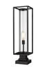 Z-Lite - 584PHBS-SQPM-BK - One Light Outdoor Pier Mounted Fixture - Dunbroch - Black
