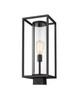 Z-Lite - 584PHMS-BK - One Light Outdoor Post Mount Fixture - Dunbroch - Black