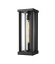 Z-Lite - 586B-BK - One Light Outdoor Wall Light - Glenwood - Black