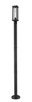 Z-Lite - 586PHMR-567P-BK - One Light Outdoor Post Mounted Fixture - Glenwood - Black