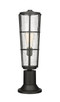 Z-Lite - 591PHB-553PM-BK - One Light Outdoor Pier Mounted Fixture - Helix - Black