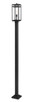 Z-Lite - 596PHBS-536P-BK - One Light Outdoor Post Mounted Fixture - Nuri - Black