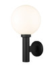Z-Lite - 597B-BK - One Light Outdoor Wall Light - Laurent - Black