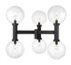 Z-Lite - 599BP6-BK - Six Light Outdoor Post Mount Fixture - Laurent - Black