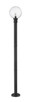Laurent One Light Outdoor Post Mounted Fixture (599PHB-567P-BK)
