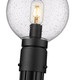 Laurent One Light Outdoor Post Mounted Fixture (599PHM-519P-BK)