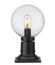Laurent One Light Outdoor Pier Mounted Fixture (599PHM-533PM-BK)