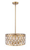 Dealey Five Light Chandelier (6010-20HB)