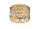 Dealey Five Light Flush Mount (6010F18HB)