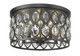 Dealey Five Light Flush Mount (6010F18MB)