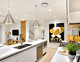 Eaton One Light Pendant (6011P18-BN)