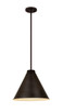 Z-Lite - 6011P18-BP - One Light Pendant - Eaton - Bronze Plate